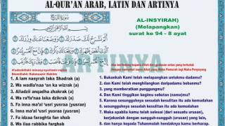 Detail Surat Al Insyirah Bahasa Indonesia Nomer 6