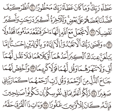 Detail Surat Al Isra Ada Berapa Ayat Nomer 7