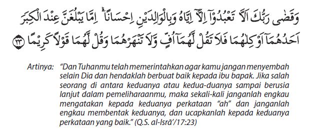 Detail Surat Al Isra Ayat 23 Beserta Artinya Nomer 14