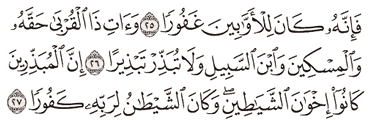 Detail Surat Al Isra Ayat 27 Beserta Artinya Nomer 23