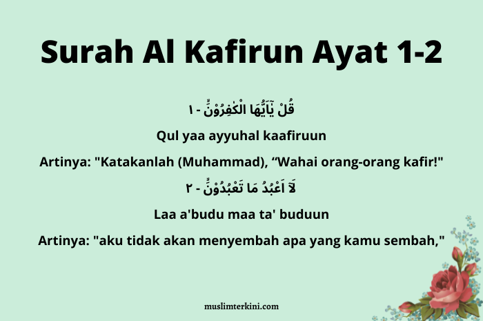 Detail Surat Al Kafirun Bahasa Latin Nomer 44