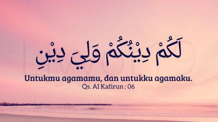 Detail Surat Al Kafirun Terdiri Dari Berapa Ayat Nomer 32