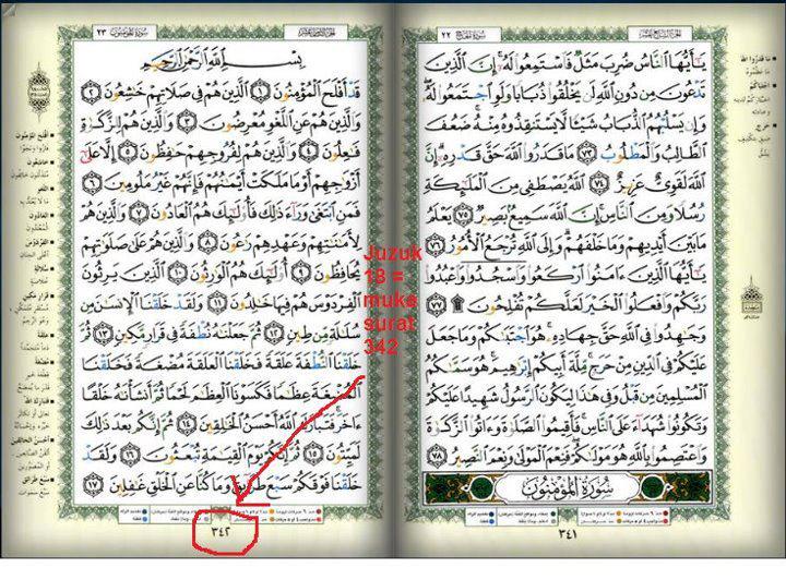 Detail Surat Al Kahfi Dalam Al Quran Halaman Berapa Nomer 29