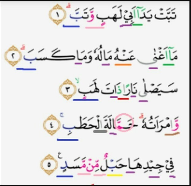 Detail Surat Al Lahab Adalah Surat Ke Nomer 40