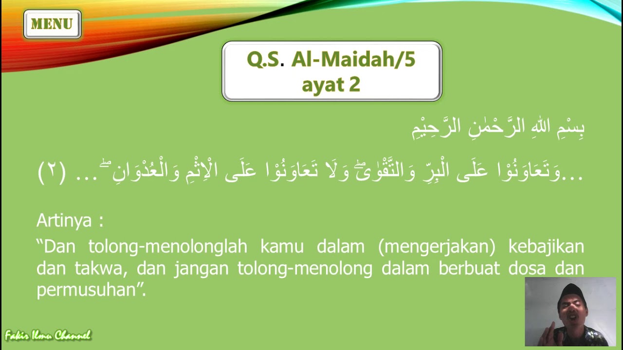 Detail Surat Al Maidah Ayat 2 3 Dan Artinya Nomer 14