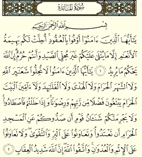 Detail Surat Al Maidah Ayat 2 Latin Dan Artinya Nomer 17