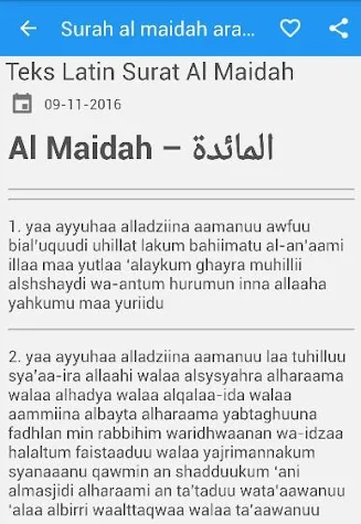 Detail Surat Al Maidah Ayat 2 Latin Dan Artinya Nomer 24