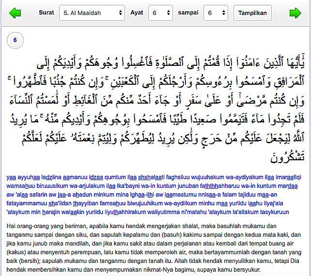 Detail Surat Al Maidah Ayat 3 Latin Dan Arti Nomer 24