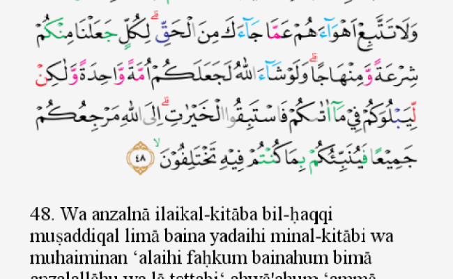 Detail Surat Al Maidah Ayat 32 Beserta Arti Perkata Nomer 12