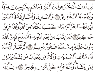 Detail Surat Al Maidah Ayat 38 Beserta Artinya Nomer 5