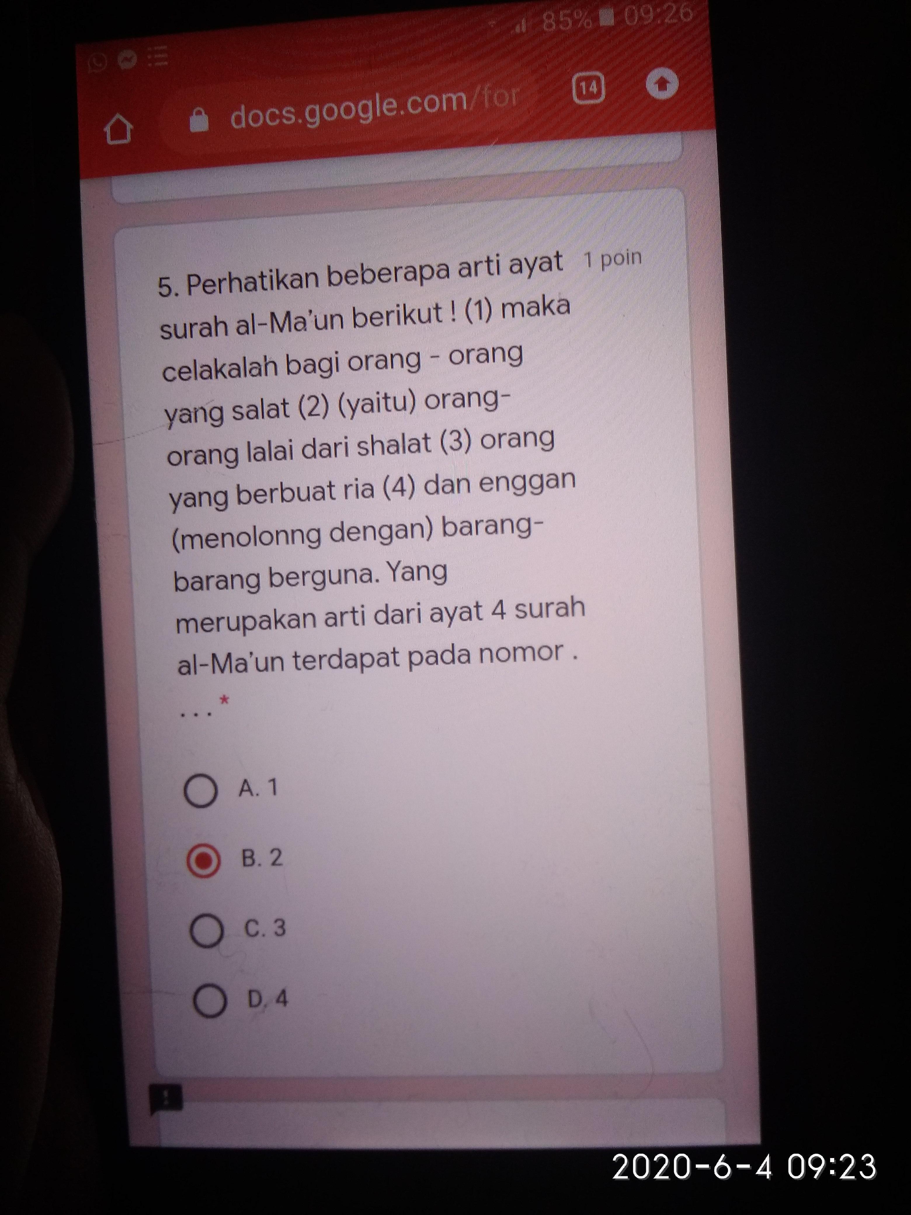 Detail Surat Al Maun Dan Artinya Bahasa Indonesia Nomer 26