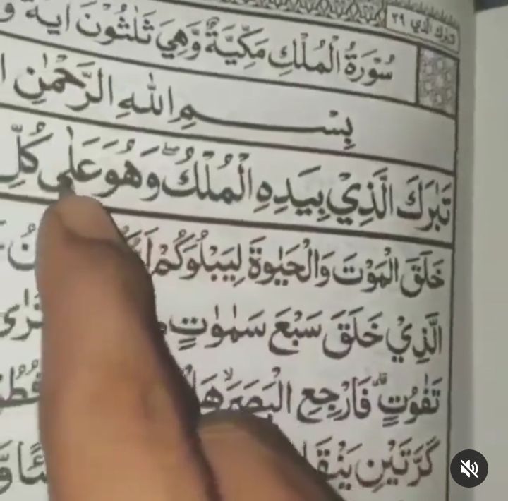 Detail Surat Al Mulk Halaman Berapa Nomer 29