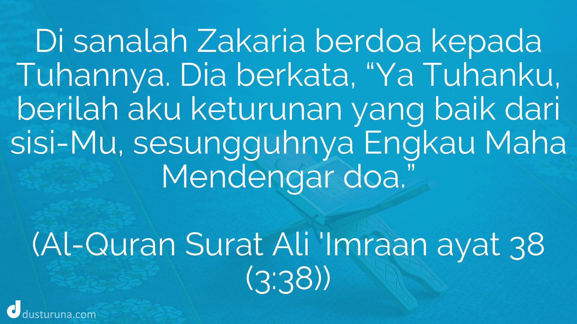 Detail Surat Ali Imran 38 Dan Artinya Nomer 28