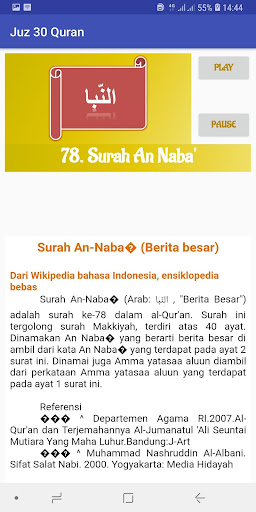 Detail Surat An Naba Bahasa Indonesia Nomer 40