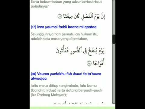 Detail Surat An Naba Beserta Artinya Nomer 5