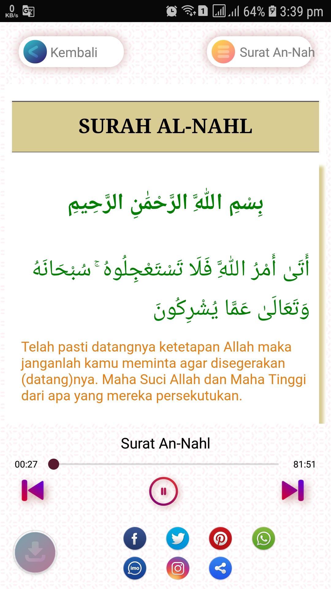 Detail Surat An Nahl Ayat 125 Beserta Artinya Nomer 13