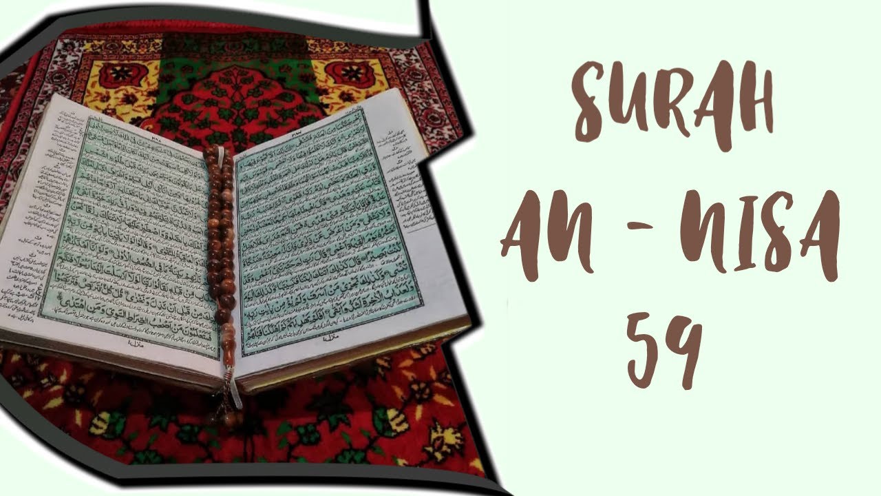 Detail Surat An Nisa Ayat 135 Beserta Artinya Nomer 40