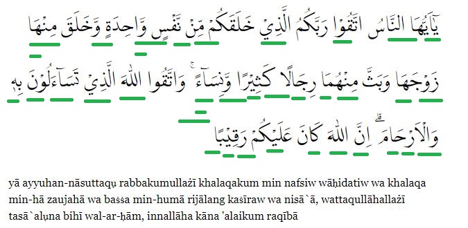 Detail Surat An Nisa Ayat 146 Beserta Tajwidnya Nomer 15