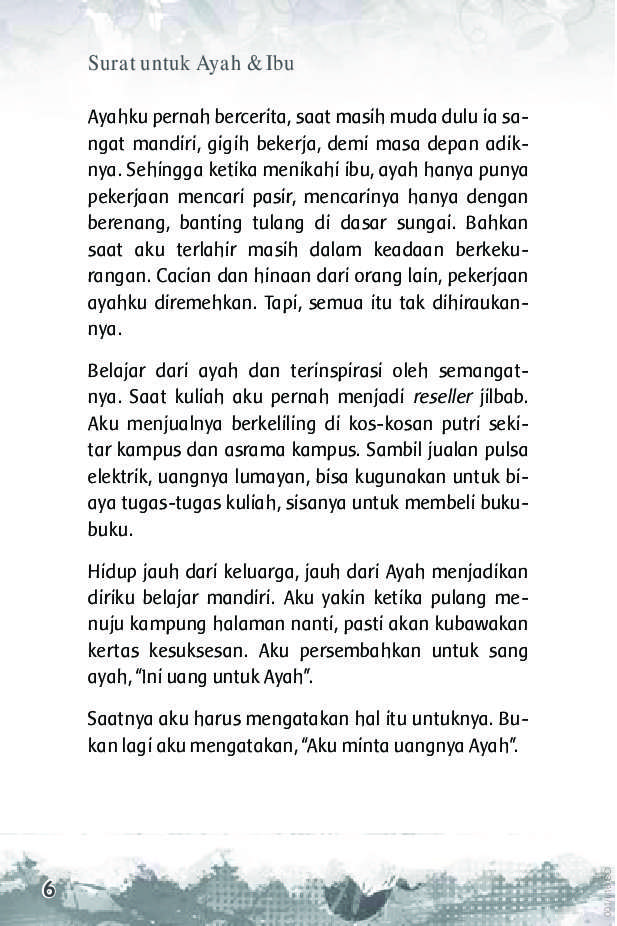 Detail Surat Anak Untuk Ayah Dan Ibu Nomer 3