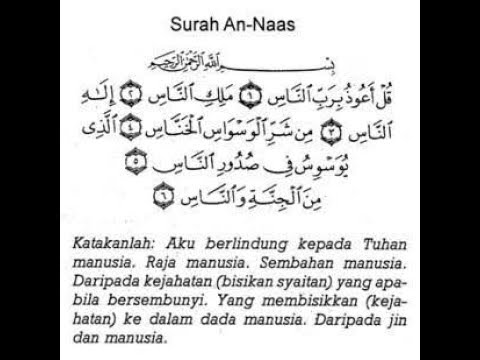 Detail Surat Annas Ada Berapa Ayat Nomer 11