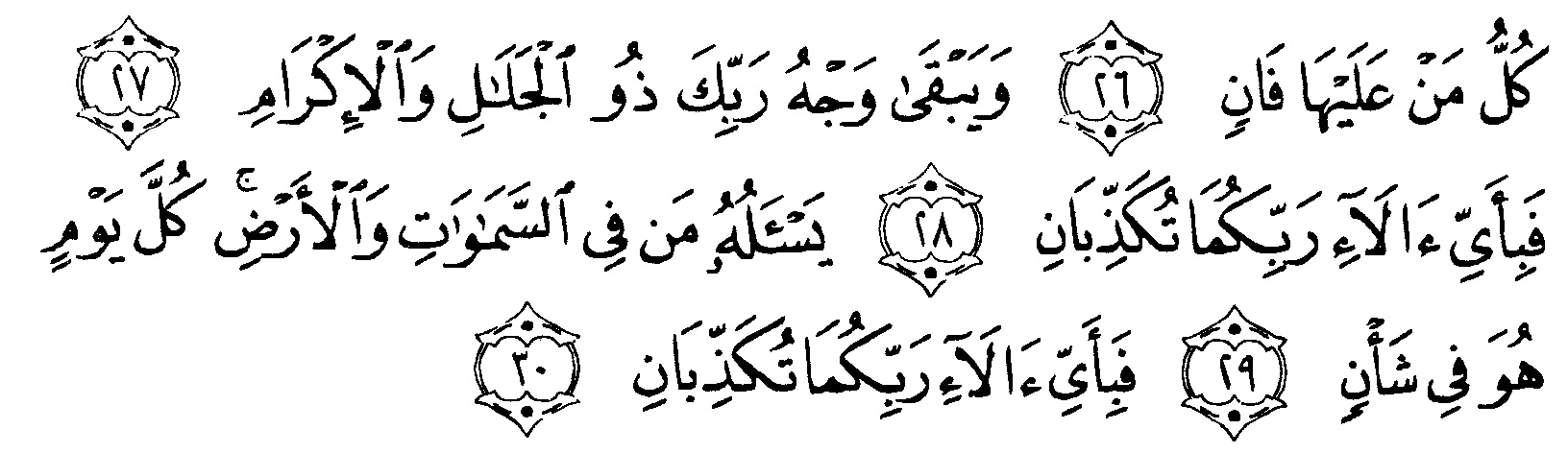 Surat Ar Rahman Ayat 26 27 Beserta Artinya