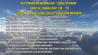 Detail Surat At Taubah Ayat 128 129 Untuk Pengasihan Nomer 31