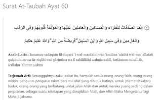 Detail Surat At Taubah Ayat 60 Latin Dan Artinya Nomer 22