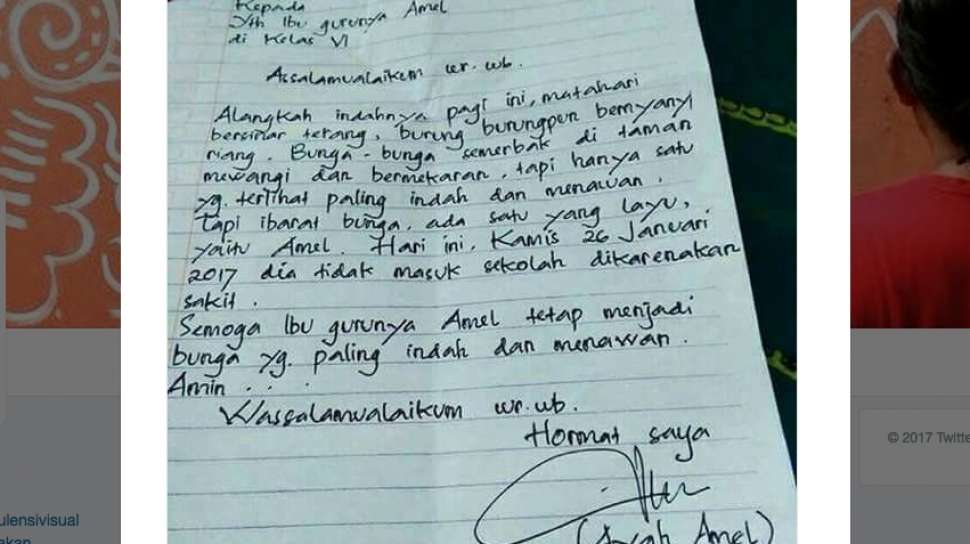 Detail Surat Cinta Untuk Nomer 7