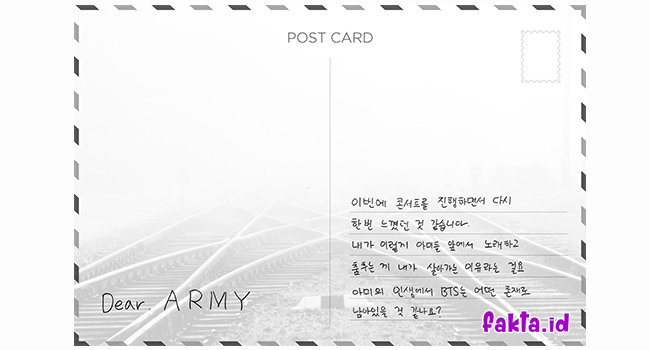 Detail Surat Dari Army Untuk Bts Nomer 31