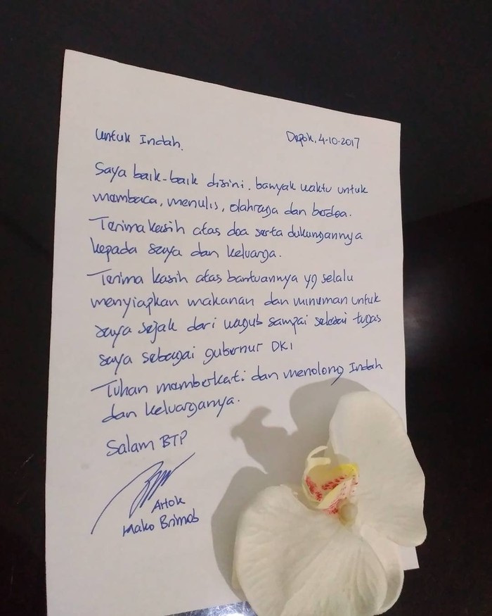 Detail Surat Dari Medan Untuk Ahok Nomer 12