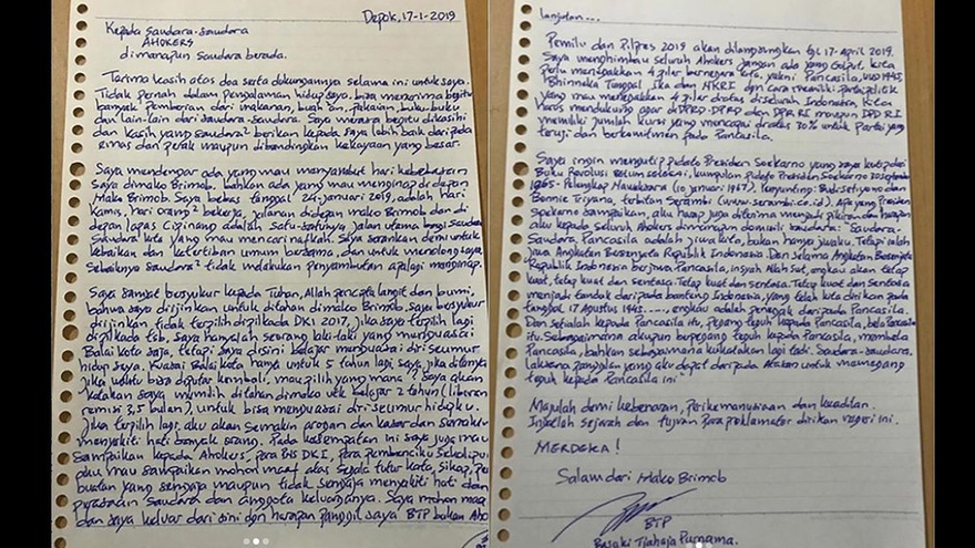 Detail Surat Dari Medan Untuk Ahok Nomer 31