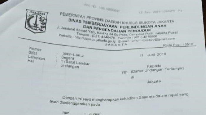 Detail Surat Dinas Undangan Rapat Nomer 33