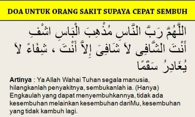 Detail Surat Doa Untuk Orang Sakit Nomer 5