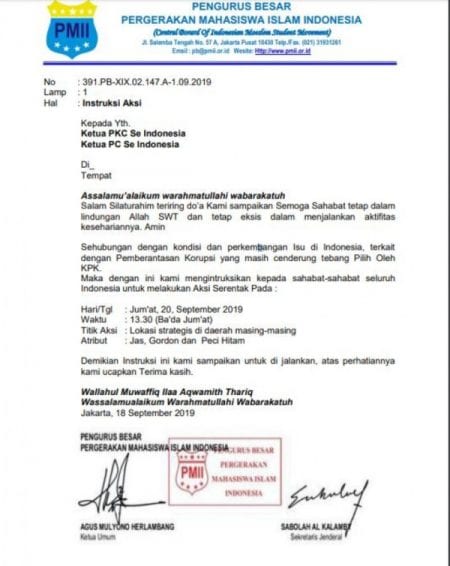 Detail Surat Formal Bahasa Indonesia Nomer 49
