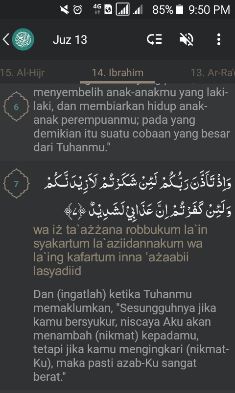 Detail Surat Ibrahim Ayat 7 Beserta Artinya Nomer 19