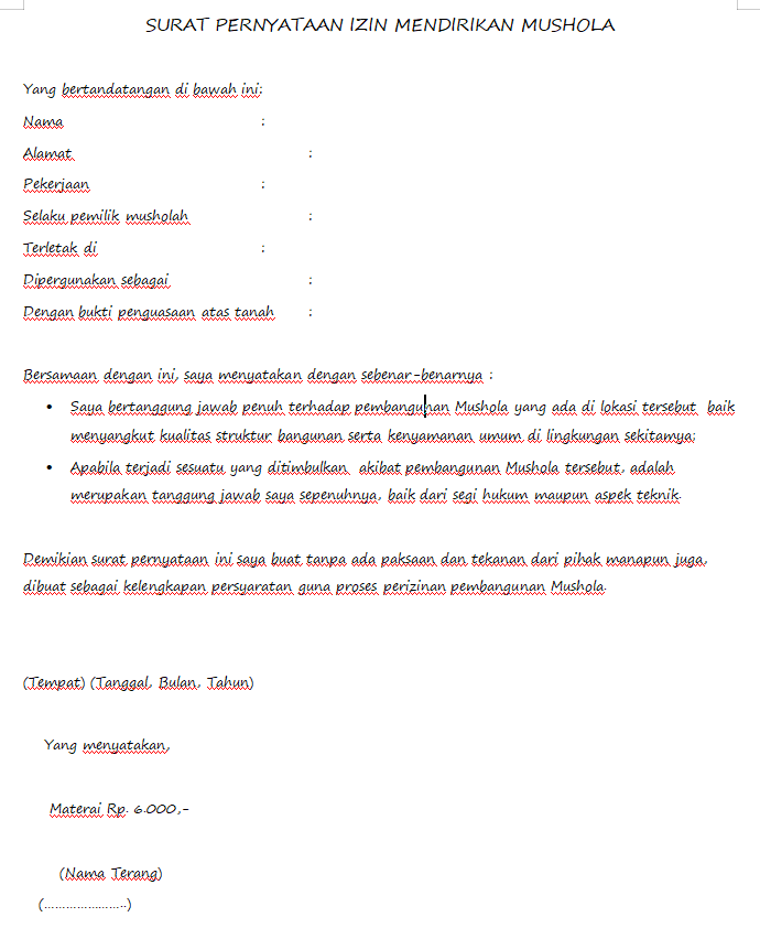 Detail Surat Izin Tetangga Untuk Imb Nomer 13