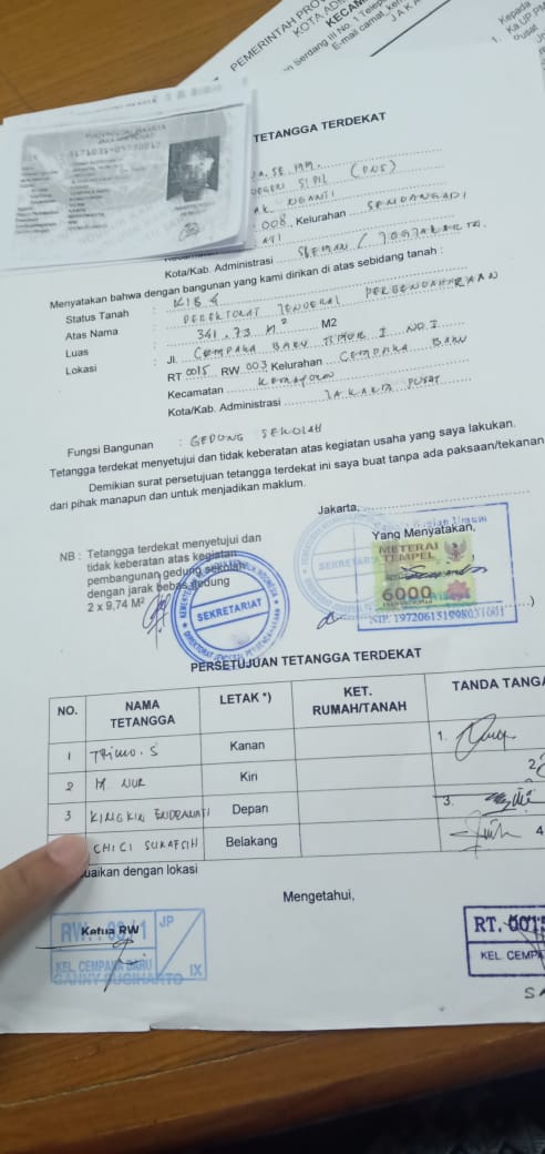 Detail Surat Izin Tetangga Untuk Imb Nomer 20