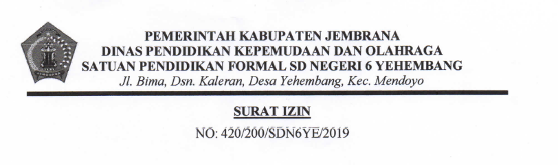 Detail Surat Izin Untuk Mengikuti Kegiatan Nomer 28