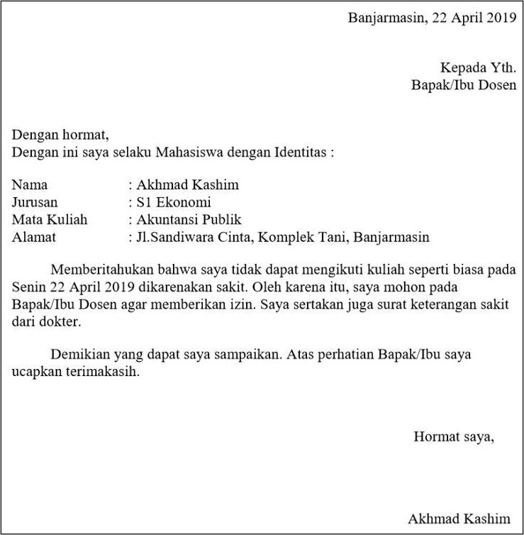 Detail Surat Izin Untuk Mengikuti Kegiatan Nomer 31