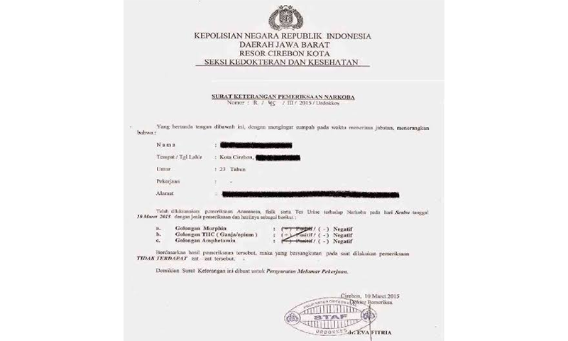 Detail Surat Keterangan Sehat Untuk Melamar Bumn Nomer 19