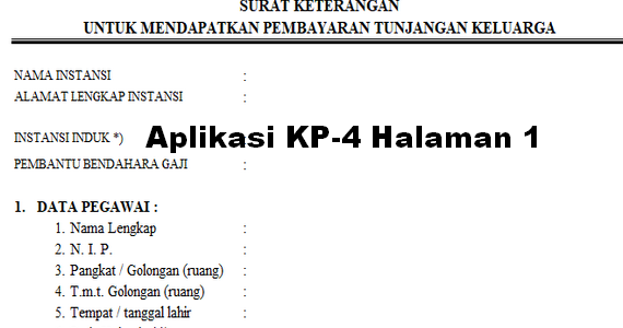 Detail Surat Keterangan Untuk Mendapatkan Pembayaran Tunjangan Keluarga Nomer 45