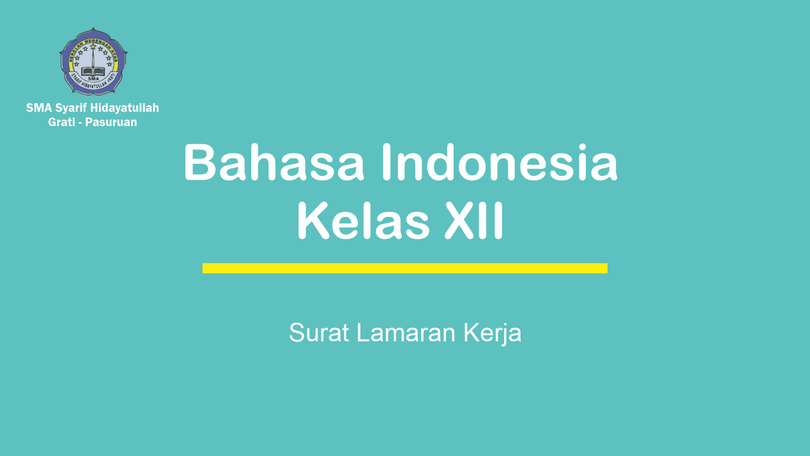 Detail Surat Lamaran Kerja Bahasa Indonesia Kelas 12 Nomer 45