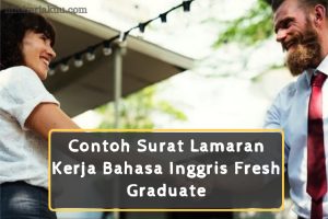 Detail Surat Lamaran Kerja Bahasa Inggris Fresh Graduate Nomer 32