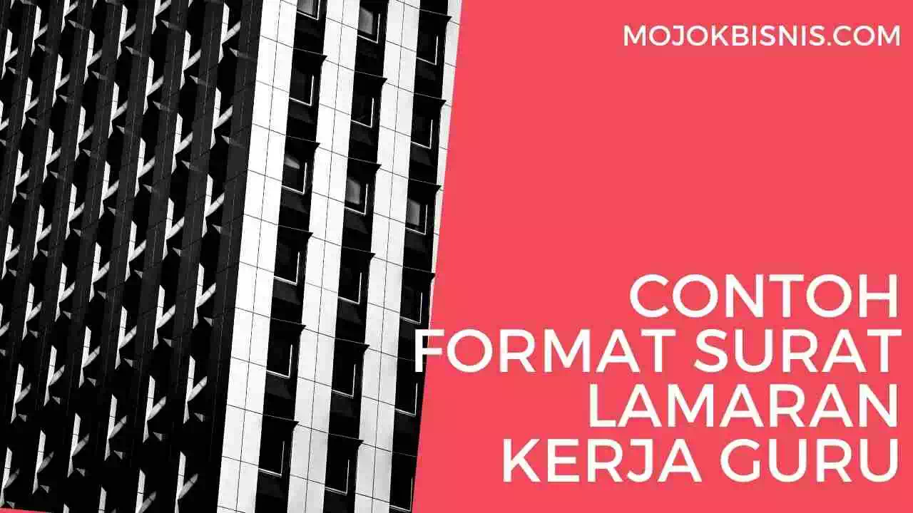 Detail Surat Lamaran Kerja Untuk Guru Nomer 43