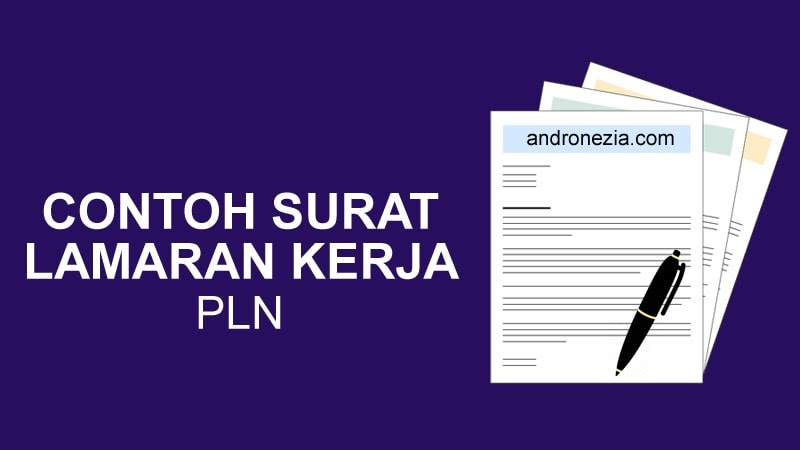 Detail Surat Lamaran Kerja Untuk Pln Nomer 25