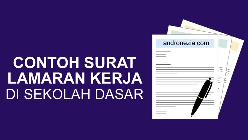 Detail Surat Lamaran Untuk Sekolah Nomer 37