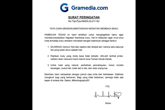 Detail Surat Larangan Pacaran Nomer 29