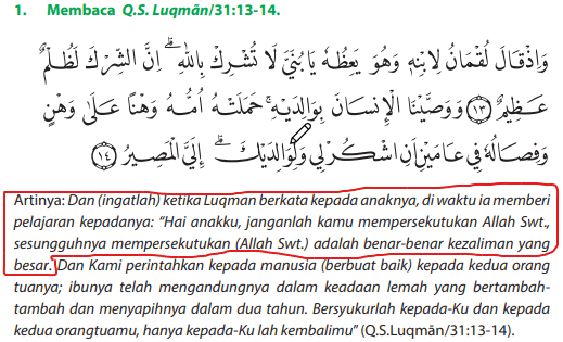 Detail Surat Luqman Ayat 14 Dan Artinya Nomer 5