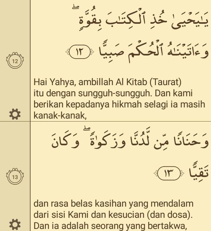 Detail Surat Maryam Ayat 1 11 Dan Artinya Nomer 34