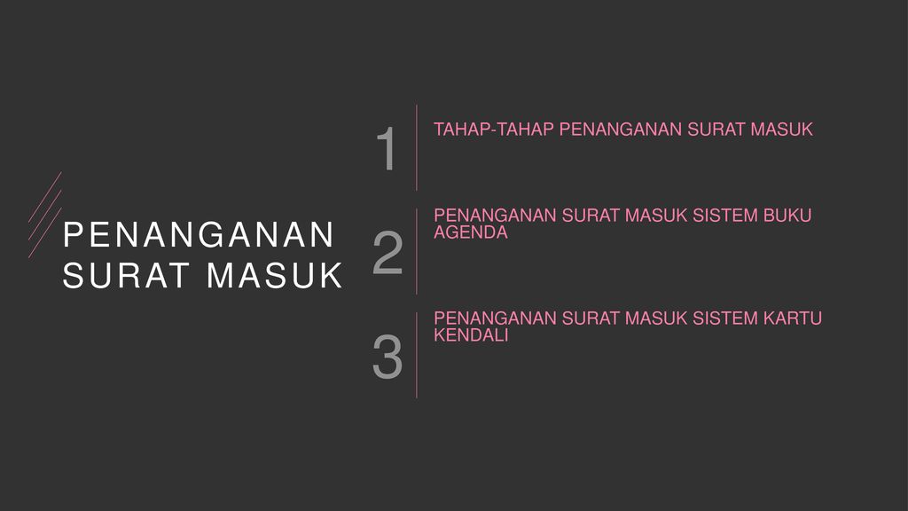 Detail Surat Masuk Sistem Buku Agenda Nomer 18